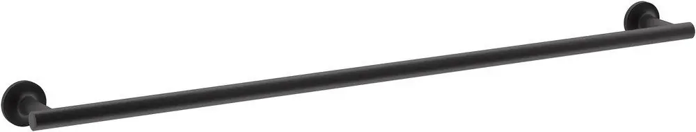 KOHLER 14437-BL Purist 30 in. Towel Bar in Matte Black