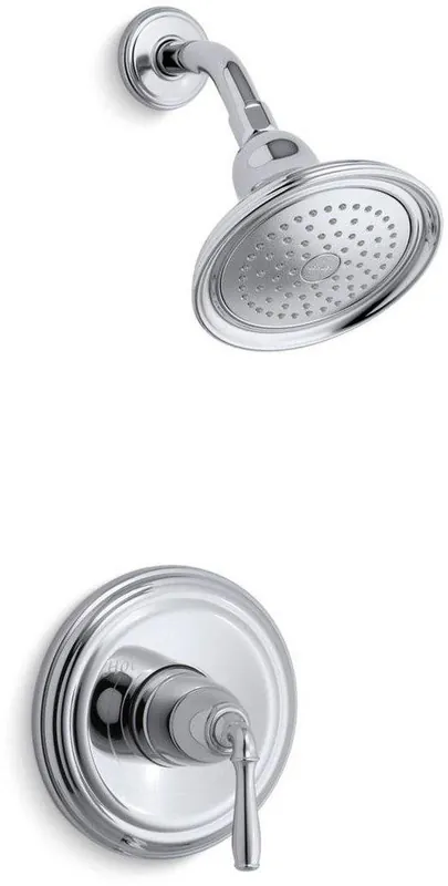 KOHLER TS396-4-CP Devonshire One Handle Single Function Shower Faucet Power (Trim Only)