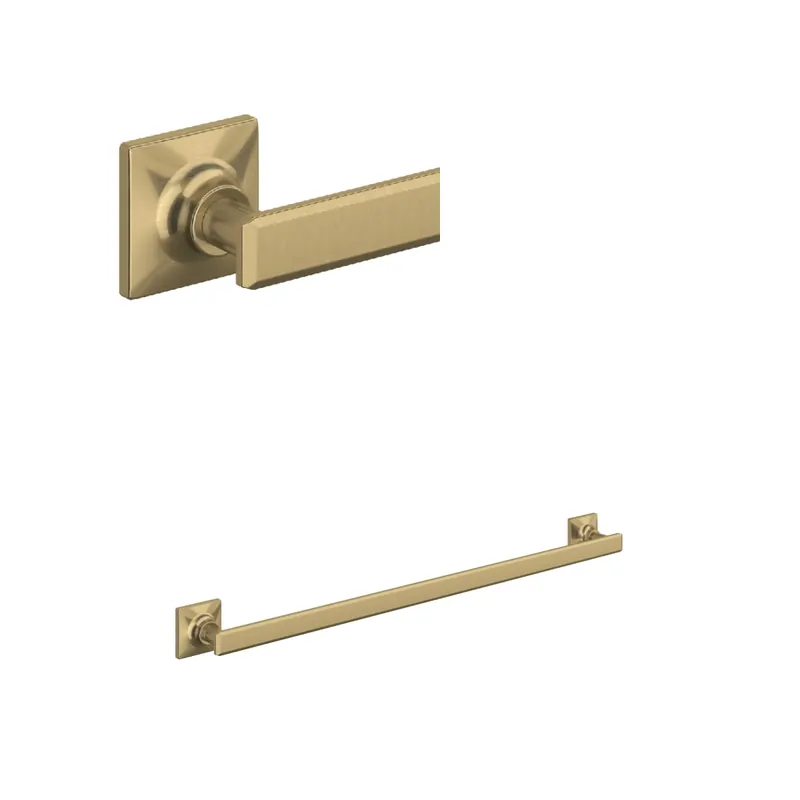 Rohl AP25WTB24AG Apothecary 24 Towel Bar in Antique Gold