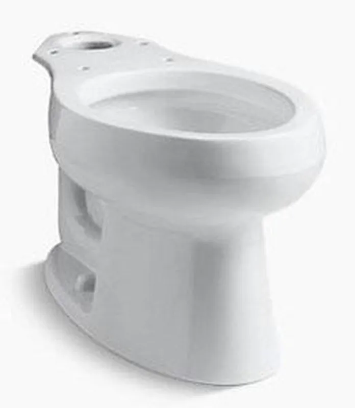 KOHLER 4198-0 Wellworth Elongated Toilet Bowl White