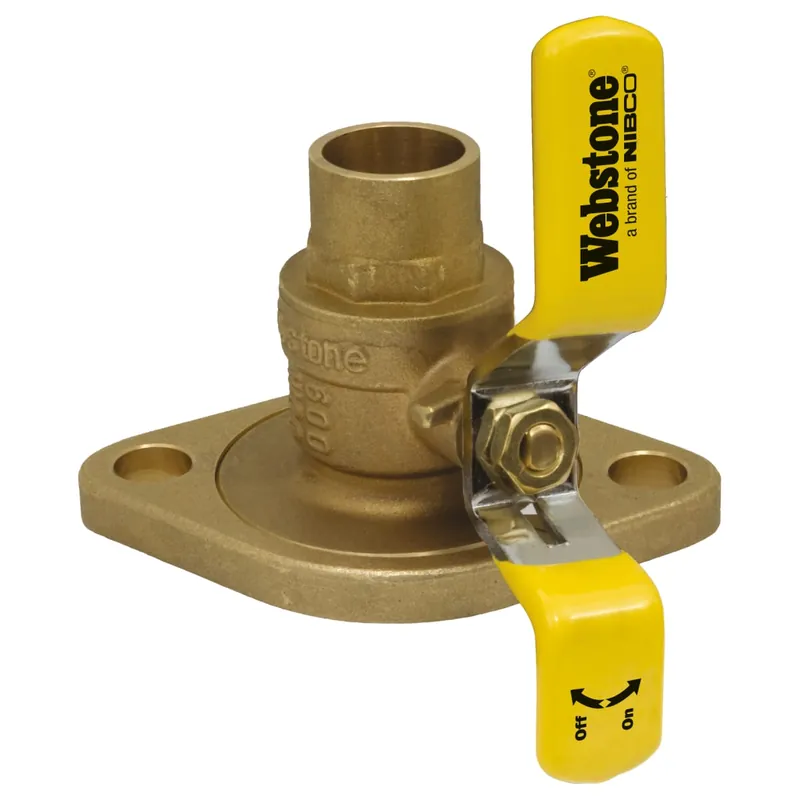 Webstone H-51406WHV 1-1/2 SWT x Rotating Flange Lead-Free Isolator