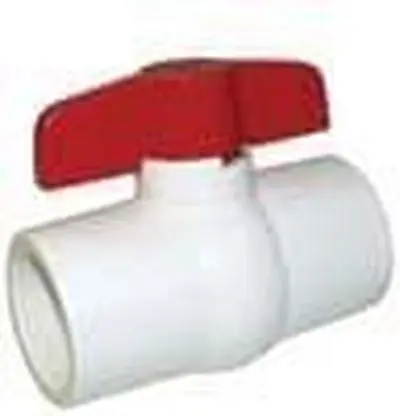 Legend Valve 201-406 1-1/4 Solvent X Solvent S-601 PVC Compact Ball Valve