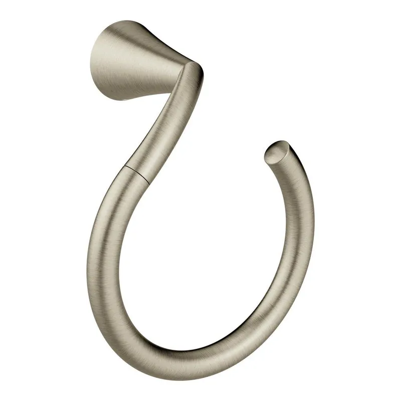 Moen YB2386BN Glyde Towel Ring in Brushed Nickel
