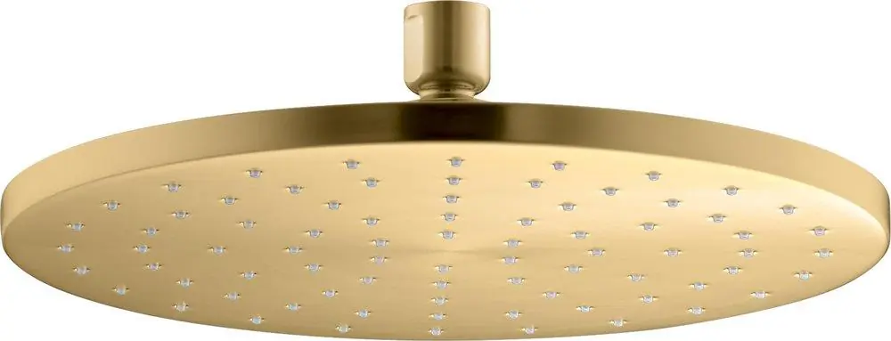 KOHLER 13689-G-2MB Single Function Showerhead in Vibrant Brushed Moderne Brass