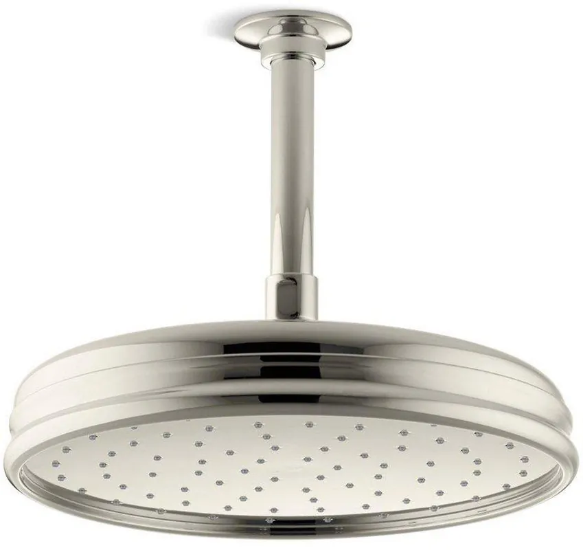 KOHLER 13693-SN Katalyst Single Function Showerhead in Vibrant Polished Nickel