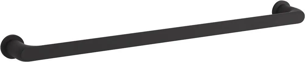 KOHLER 97495-BL Avid 24 in. Towel Bar in Matte Black