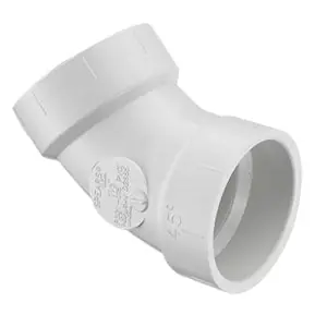 Spears P321-100 10 PVC DWV 1/8 Bend HUBXHUB