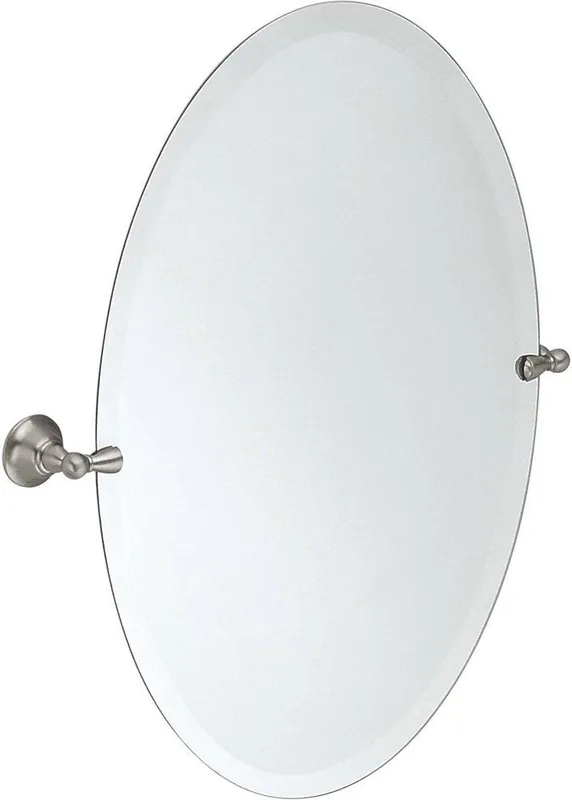 Moen DN6892BN Sage 22-79/100 x 26 in. Wall Mount Mirror in Brushed Nickel