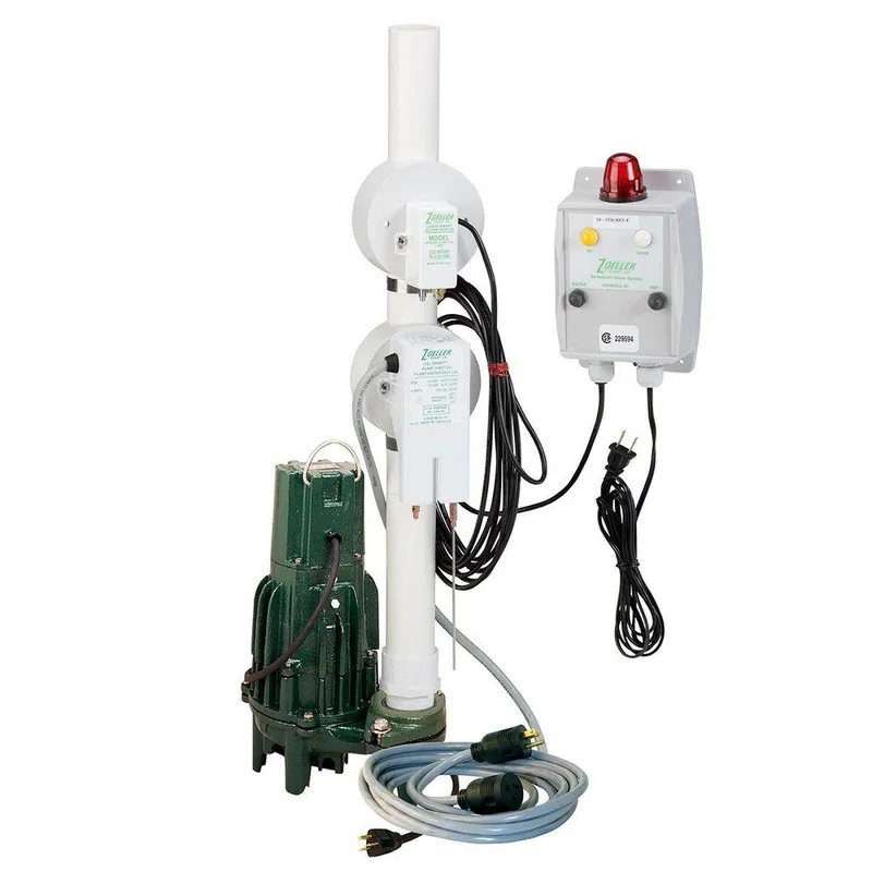 Zoeller 940-0014 1/2 Hp Elevator Pump Package With Smart Switch
