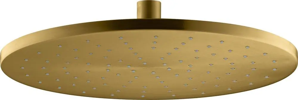 Kohler 13690-2MB Single Function Showerhead in Vibrant Brushed Moderne Brass