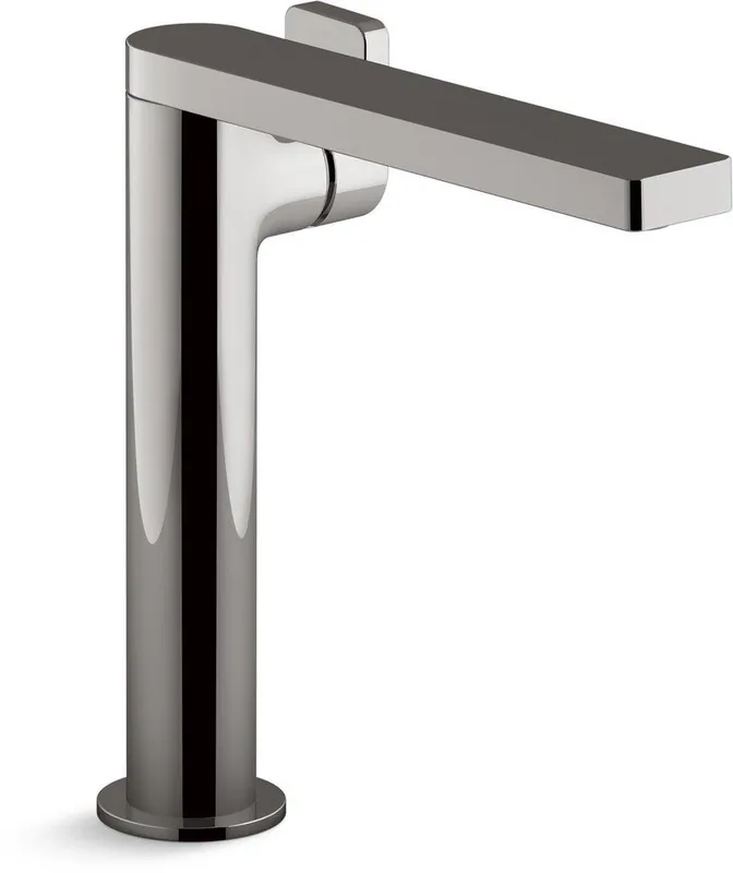 Kohler 73168-4-TT Composed Single Handle Vessel Filler Bathroom Sink Faucet in Titanium