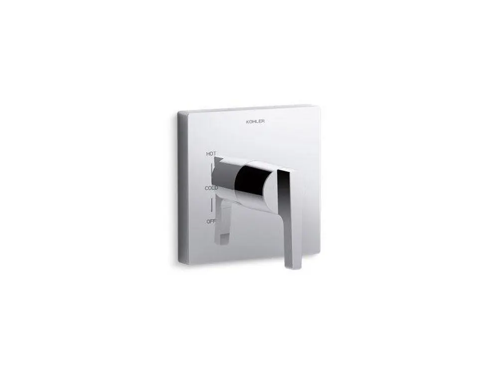 KOHLER TS99761-4-CP Honesty Single Handle Pressure Balancing Valve Trim in Polished Chrome