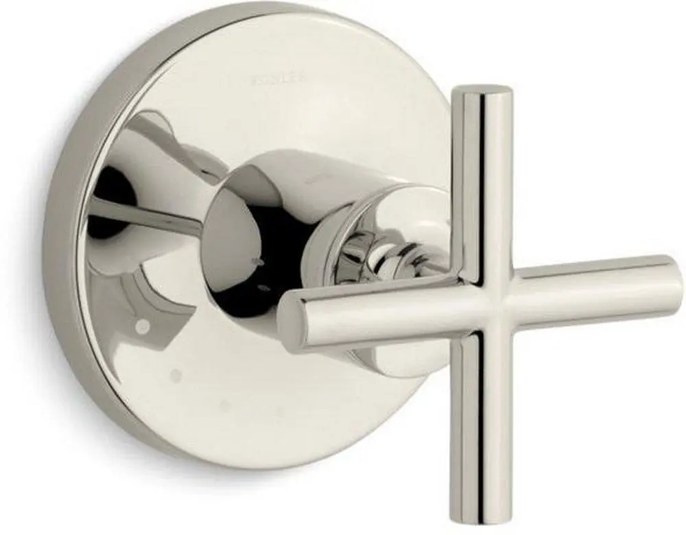 KOHLER T14490-3-SN Purist Single Handle Volume Control Valve Trim in Vibrant Polished Nickel