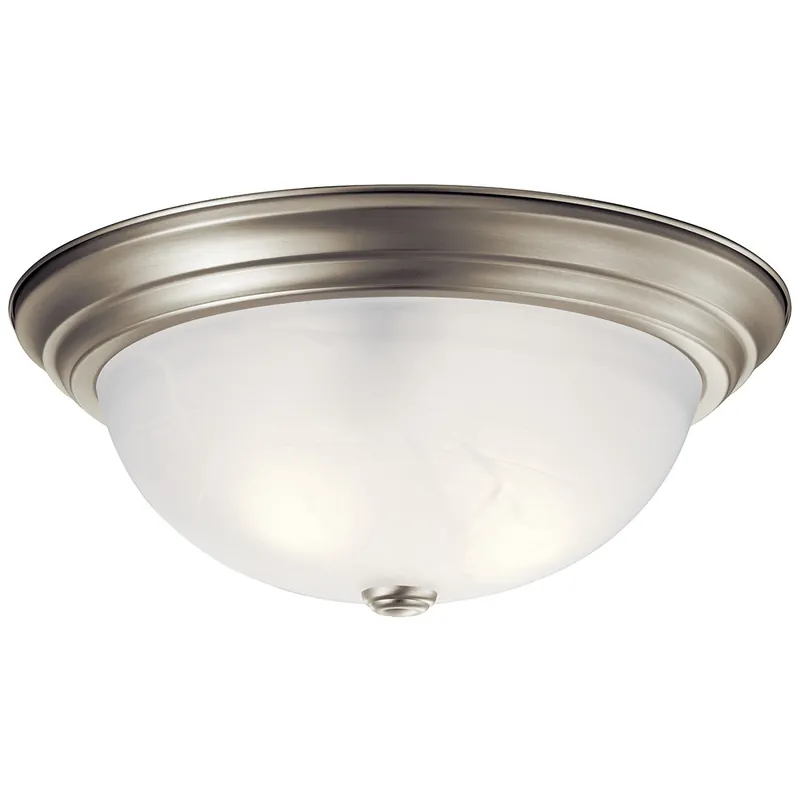 Kichler 8110NI Flush Mount Light 3 Light 60 Watt Max