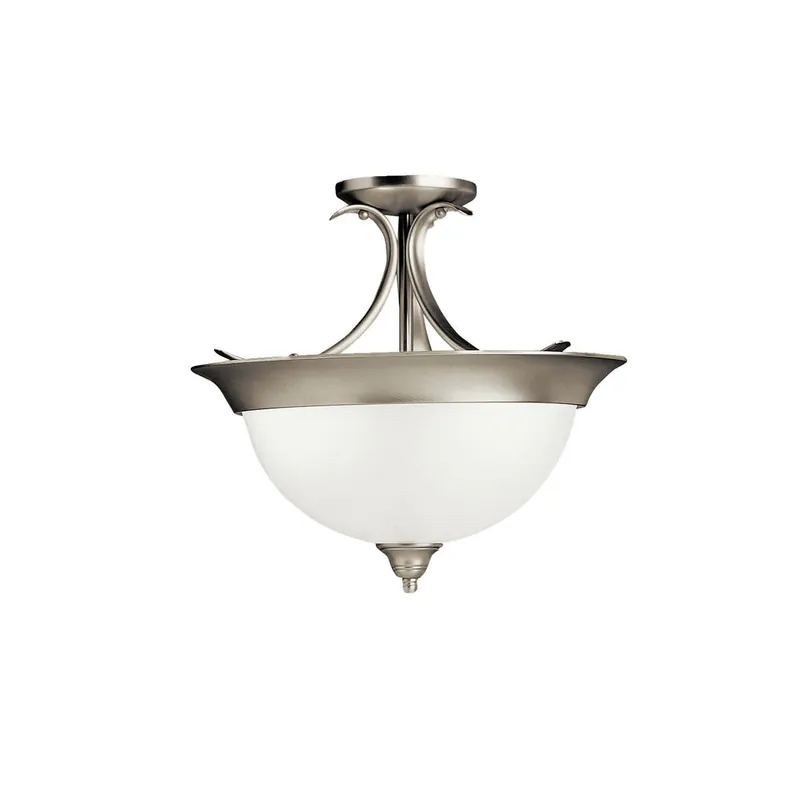 Kichler 3623NI The Dover Collection Semi Flush Light 3 Light
