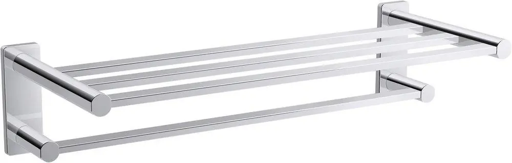 KOHLER 23530-CP Parallel 24 in. Towel Bar in Polished Chrome