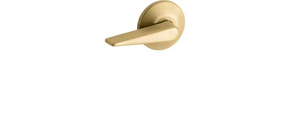 Kohler 9167-L-2MB Memoirs® Left-Hand Trip Lever in Vibrant Brushed Moderne Brass