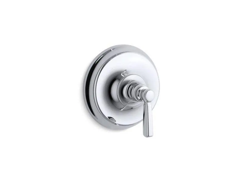 Kohler TS10584-4-CP Bancroft Single Handle Pressure Balancing Valve Trim in Polished Chrome
