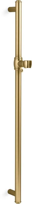 Kohler 72798-2MB Artifacts 30 in Shower Rail in Vibrant Brushed Moderne Brass