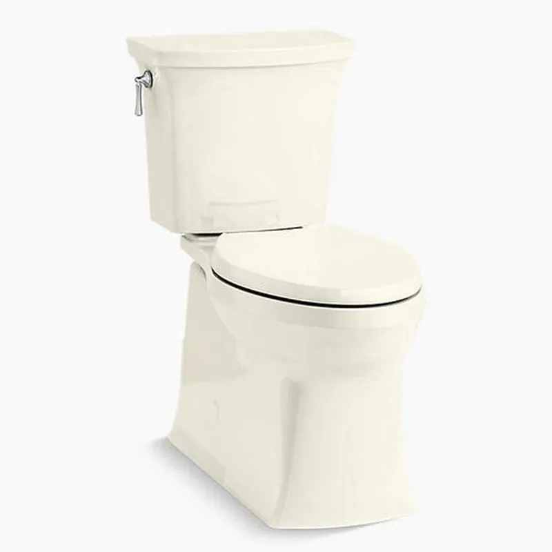 Kohler 3814-96 Corbelle 1.28 GPF Elongated Two Piece Toilet In Biscuit