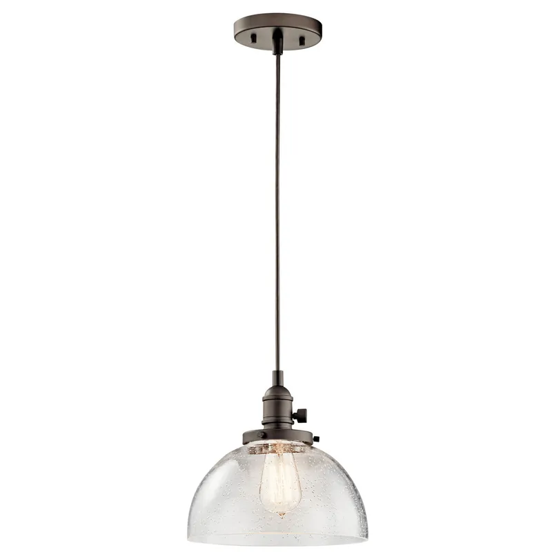 Kichler 43853OZ Avery 1 Light Goblet Mini Pendant