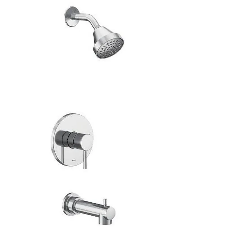 Moen UT2193EP Align One Handle Single Function Bathtub & Shower Faucet in Chrome (Trim Only)