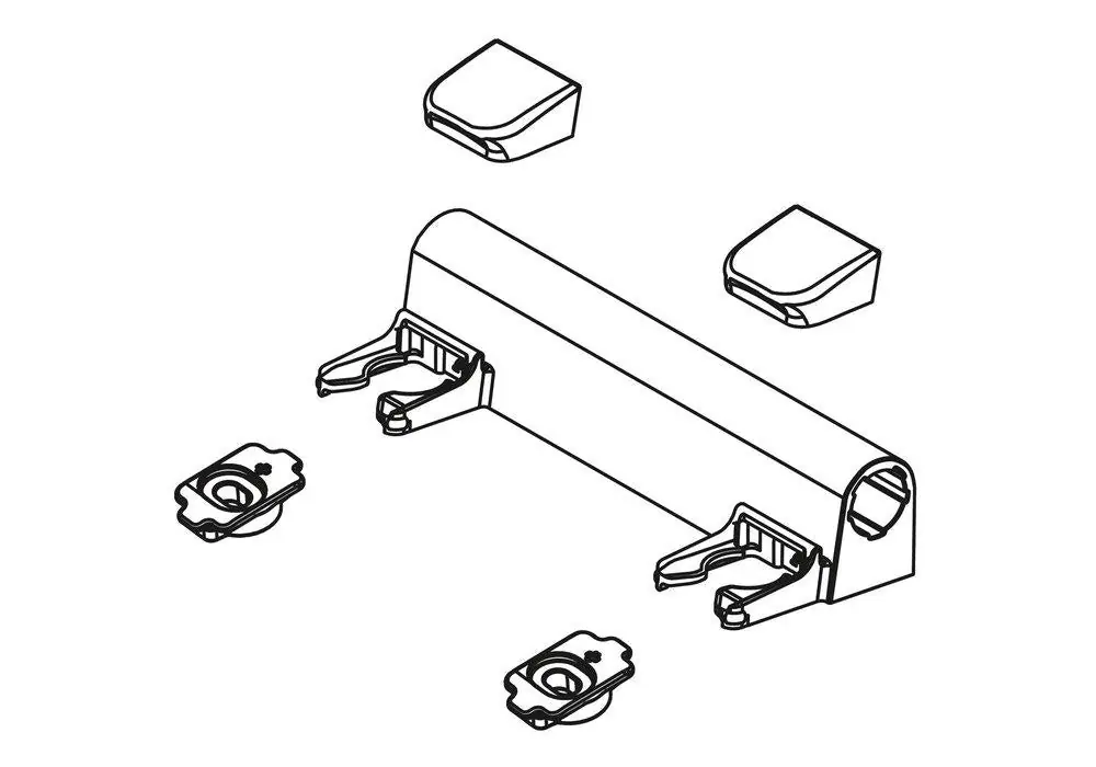 KOHLER 1109093-0 Hinge Assembly in White