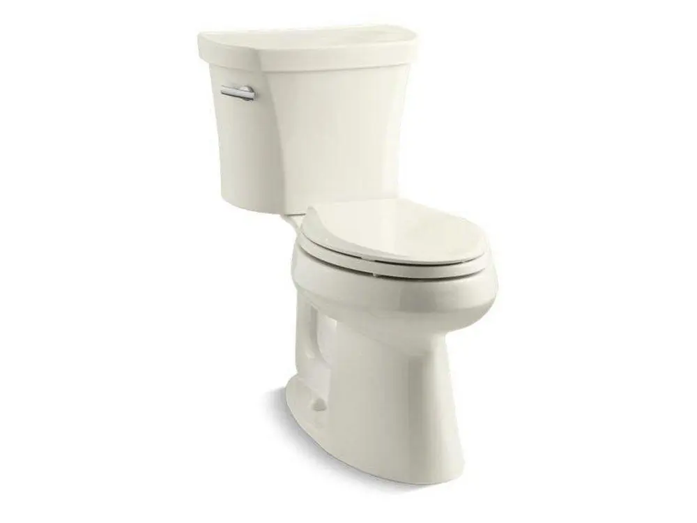 Kohler 3949-96 Wellworth 1.28 gpf Elongated Two Piece Toilet in Biscuit