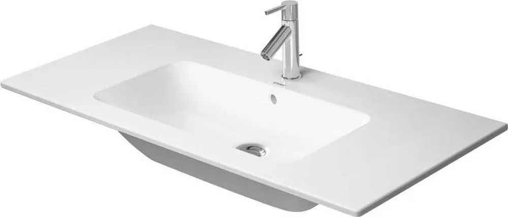 Duravit 2336100000 ME by Starck 40-11/20 x 19-29/100 in. Rectangular Drop-in Bathroom Sink