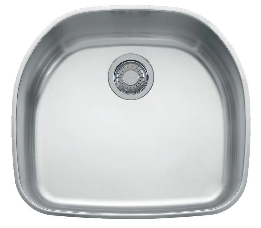 Franke PCX1102109 Prestige 22-1/4 x 19-7/8 in. No Hole Stainless Steel Single Bowl Undermount Kitchen Sink