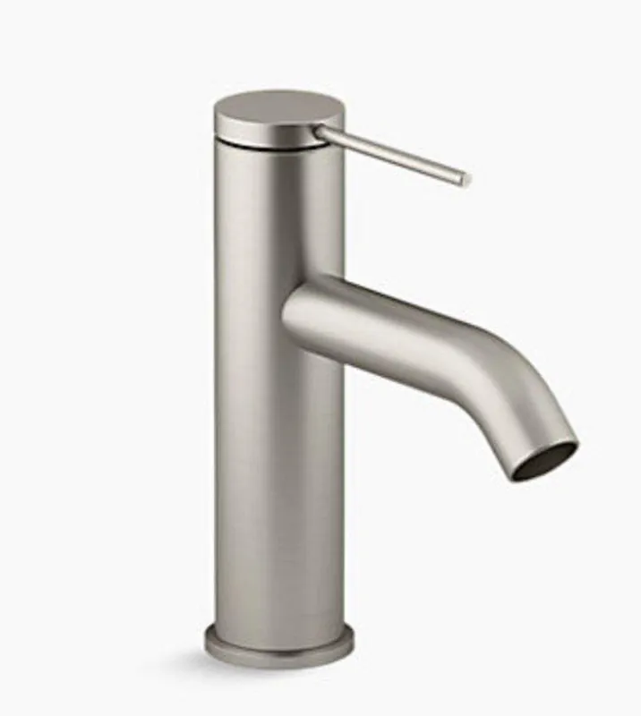 Kohler 77958-4A-BN Components Single Handle Centerset Bathroom Sink Faucet in Vibrant Brushed Nickel