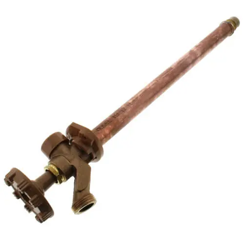 Woodford 19W-12 Model 19 12 1/2 Expansion PEX Inlet Anti-Siphon Wall Faucet w/ Metal Handle