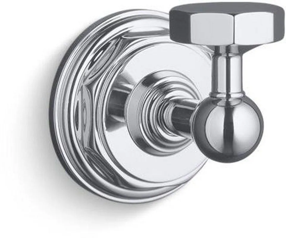 KOHLER 13113-CP Pinstripe 1 Robe Hook in Polished Chrome
