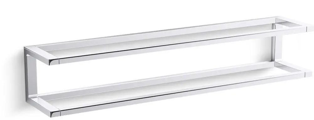KOHLER 27352-CP Draft® 23-5/8 in. Towel Bar in Polished Chrome