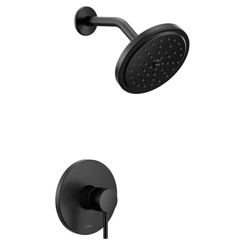 Moen UT3292BL One Handle Single Function Shower Faucet in Matte Black (Trim Only)