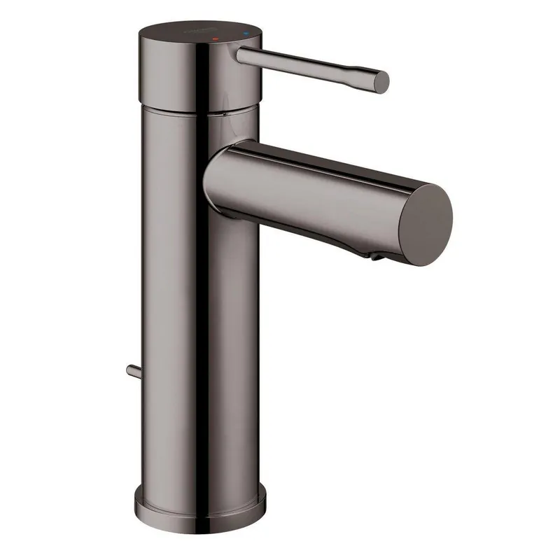 GROHE 32216A0A Essence Single Handle Bathroom Sink Faucet in Hard Graphite
