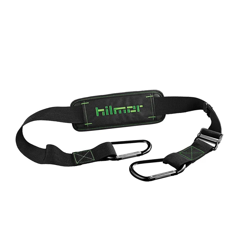 Hilmor 1891625 Carrying Strap Steel Carabiners 3-3/4 x 50