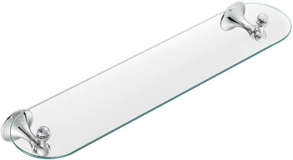 Moen DN7790CH Lounge Glass Shelf Polished Chrome