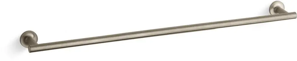 Kohler 14437-BV Purist 30 in. Towel Bar in Vibrant Brushed Bronze