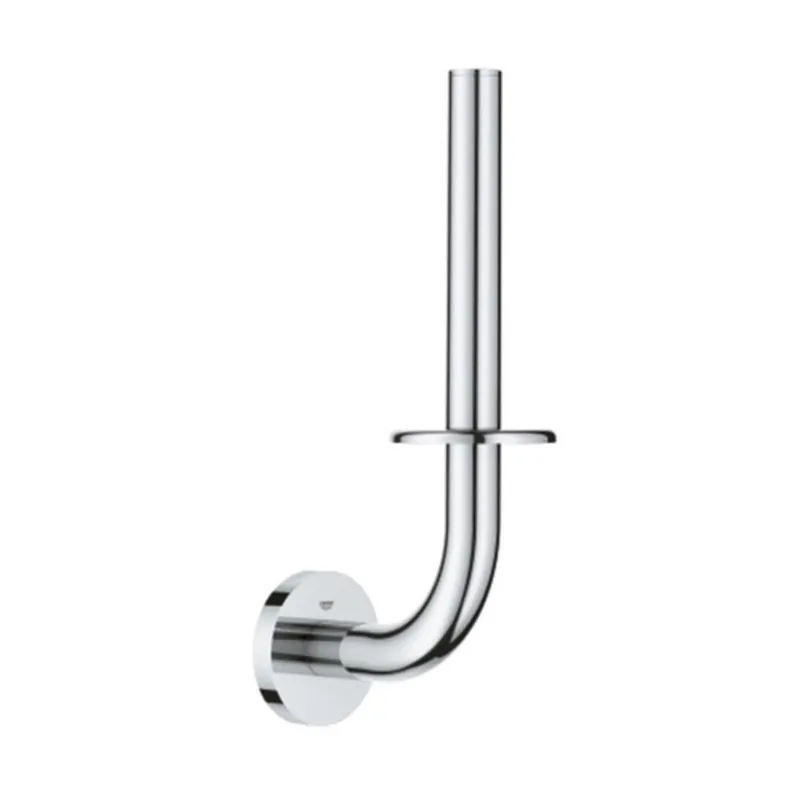 GROHE 40385001 Essentials Concealed Mount and Wall Mount Toilet Tissue Holder in StarLight Chrome