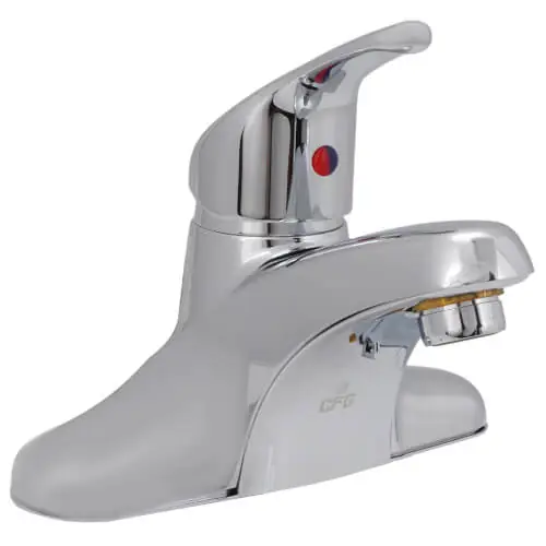 Moen CA40717 Cleveland Faucet Cornerstone Single Handle Bathroom Faucet Chrome