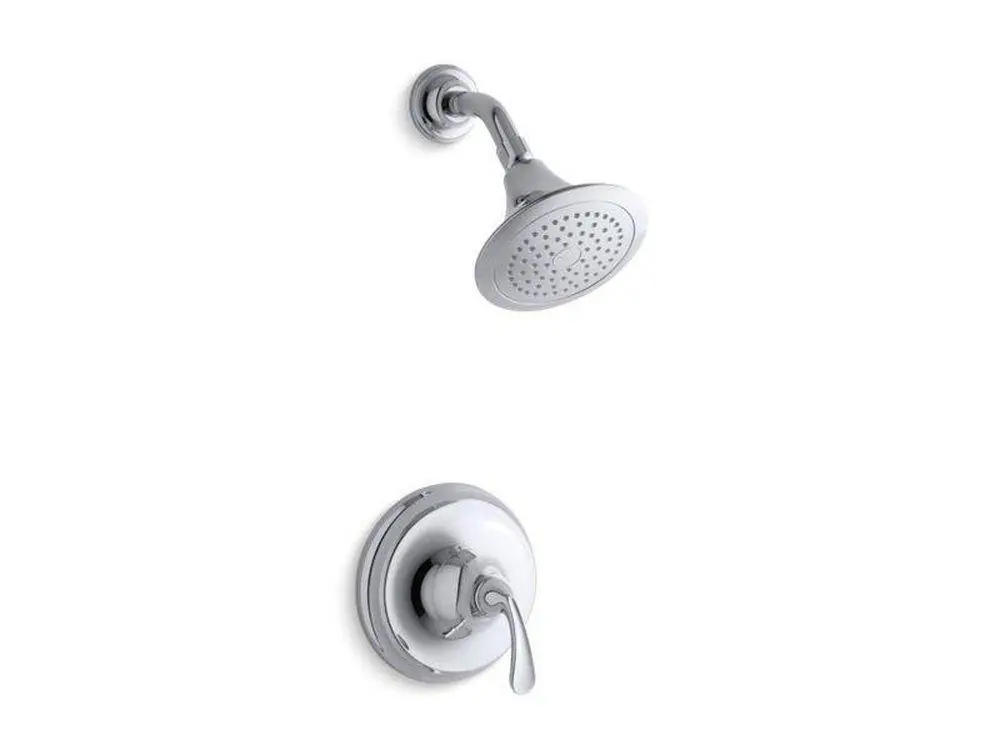 Kohler TS10276-4-CP Forte One Handle Single Function Shower Faucet in Polished Chrome Trim Only