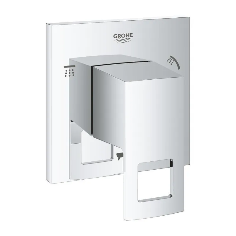 Grohe 29217001 Eurocube Single Handle Diverter Valve Trim in Chrome