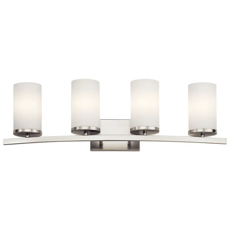 Kichler 45498NI The Crosby 31in 4 Light Vanity Light