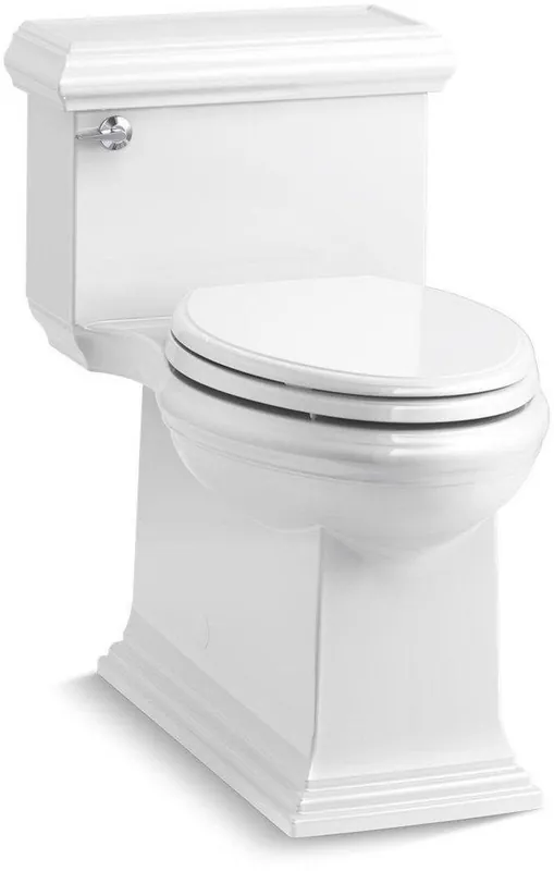Kohler 6424-0 Memoirs Classic 1.28 gpf Elongated One Piece Toilet in White