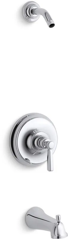 Kohler TLS10582-4-CP Bancroft Single Handle Bathtub & Shower Faucet in Polished Chrome Trim Only
