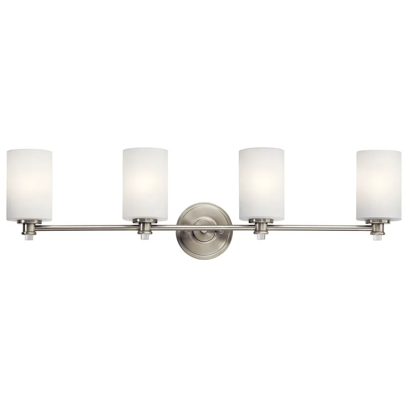 Kichler 45924NI Joelson Bath 4-Light Vanitiy Brushed Nickel