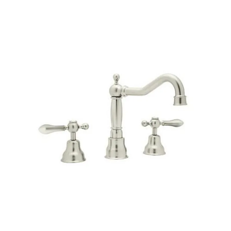Rohl AC107LM-PN-2 Arcana Two Handle Widespread Bathroom Sink Faucet in Polished Nickel