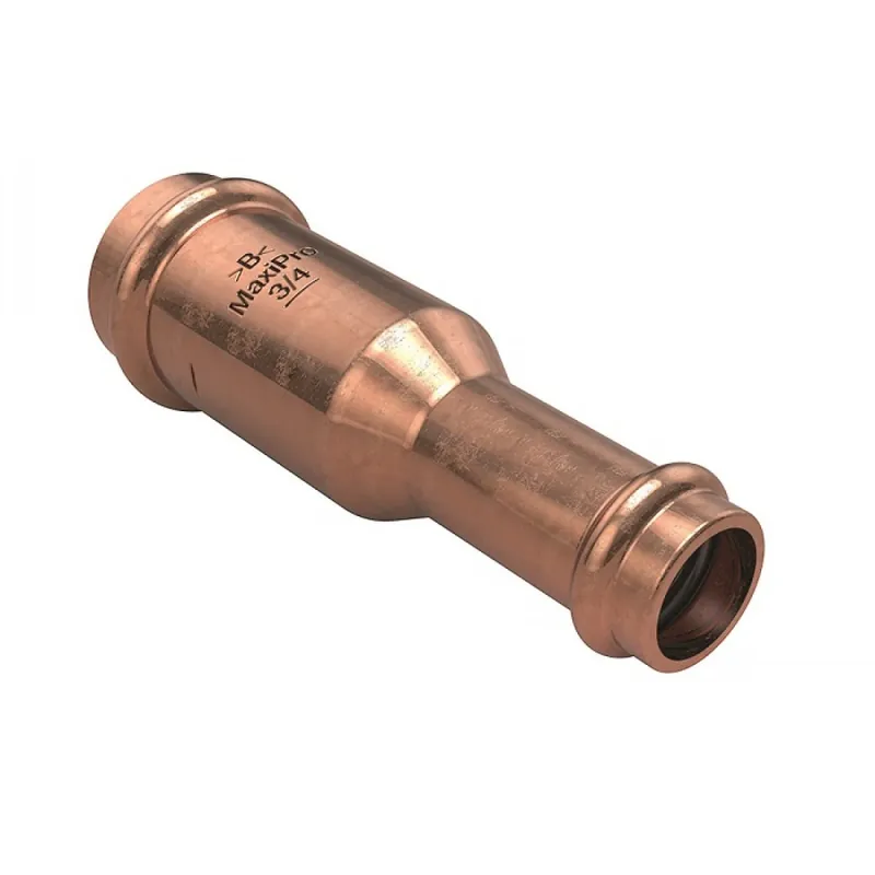 MaxiPro MPA5240L0030201 3/8 x 1/4 ACR Press Fitting - Coupling (Long Reducing)