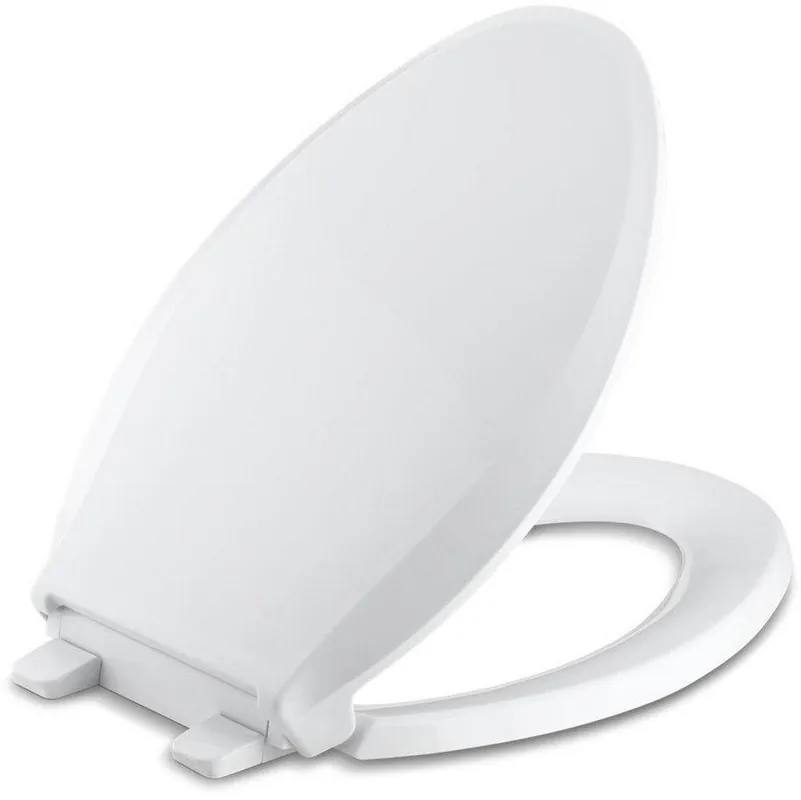 Kohler 7671-0 Cachet Quiet-Close Elongated Closed Front Toilet Seat in White
